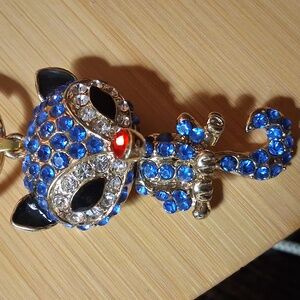 Bling Rhinestone Fox 🦊 Key Ring